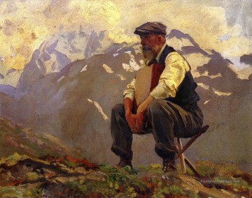 Reconnaissance de John Singer Sargent Peinture à l'huile